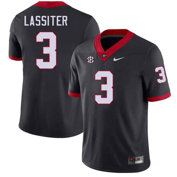 Kamari Lassiter Georgia Jersey,University Of Georgia Bulldogs Football Jersey,Uniforms,Gears-Black